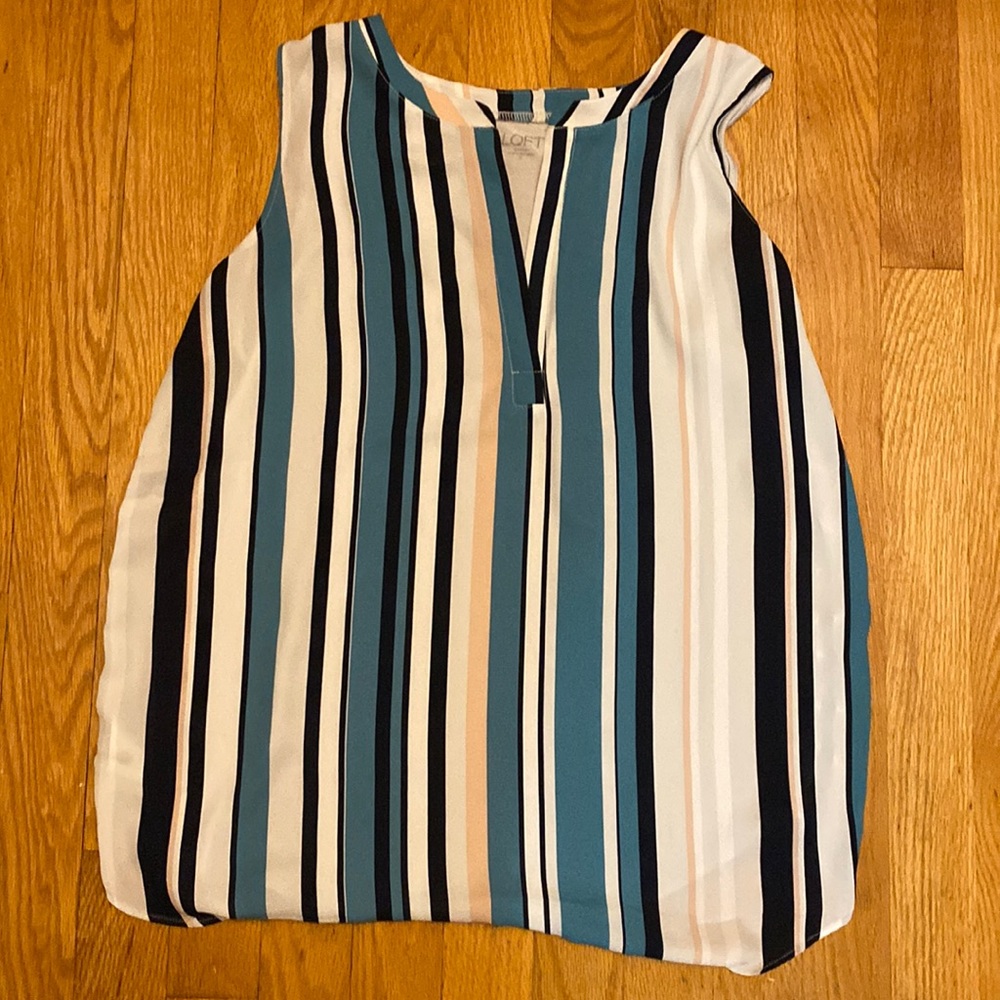Loft Outlet womens dressy tank top blouse
